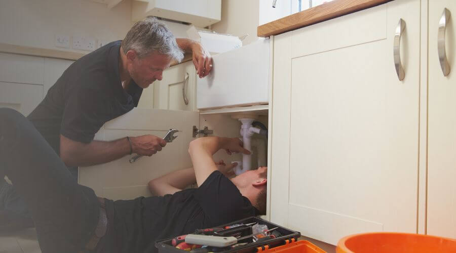 Professional burst pipe repair services in Larslan, MT